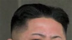 Kim Jong-Un - not crying, but he won't like the 'crying pig' reference. (Image extracted from YouTube)
