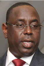 Macky Sall, Senegal's president, took part in the unity rally in Paris on Sunday. (Image: Senegalese government)