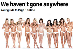 The images might have disappeared from the newspaper, but they're still online, for anyone interested... (Images extracted form The Sun website)