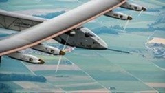 Solar plane set for landmark round-the-world flight