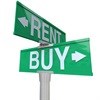 Renting / buying = ?