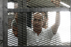 Jailed journos: Greste freed, now for Fahmy and Mohamed