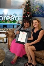 Zulpha Morris with Andrea du Plessis.