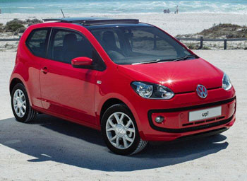 The Up! is roomier inside than you might think.