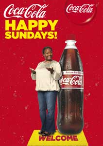 34 launches Happy Sundays for Coca-Cola
