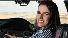 Carla back at the controls at Air Mauritius