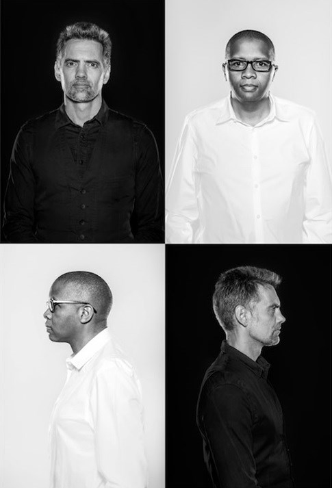 Marais and Dyeshana in black and white...