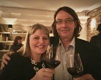 Annareth Bolton, CEO of Stellenbosch Wine Routes and Michael Winckler, a journalist based in Berlin.<p>Image courtesy of Stellenbosch Experience