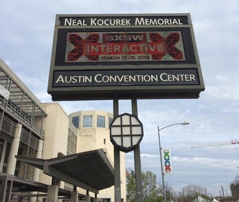 The Austin Convention Centre makes the ICC and CTICC look teeny.