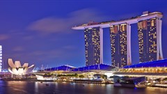 Boeing 787-9 Dreamliner flies to Singapore