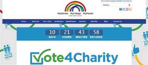 It's win-win when you Vote4Charity