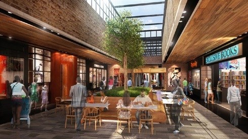 Menlyn Maine's Central Square interior