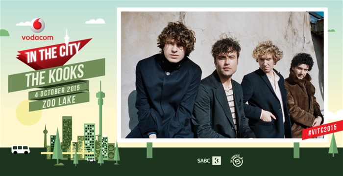 The Kooks to headline Vodacom In The City