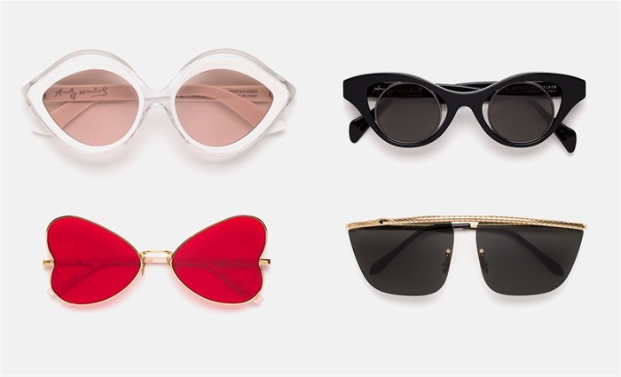 Fusing eyewear and Andy Warhol's art