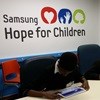 Samsung rolled up its sleeves for Mandela Day