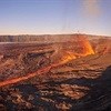 Reunion Island's Piton de la Fournaise erupts again