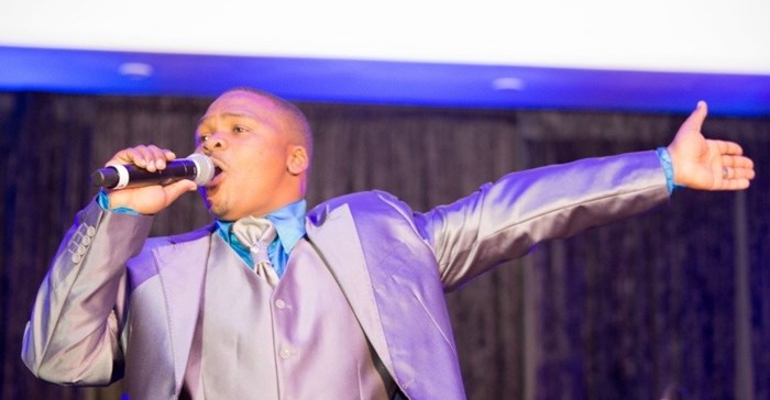 Armando Baartman on stage