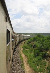 Mombasa - Nairobi train on the Uganda Railway - Rotsee2 via