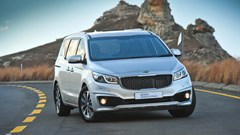 Kia's people-carrier goes all swanky