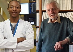 Dr Ntobeko Ntusi and Professor Michael Feast