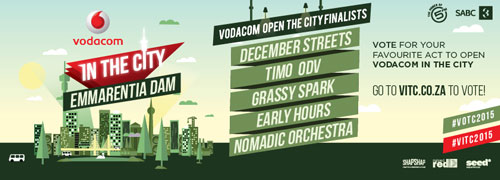 Vodacom Open the City finalists selected