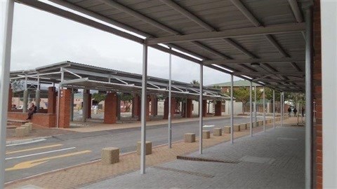 Cape Town upgrades Nomzamo taxi rank