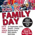 Kaya FM Family Day brought to you by KFC returns in time for spring!