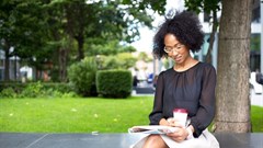 People buy newspapers and magazines for news stories, not advertising