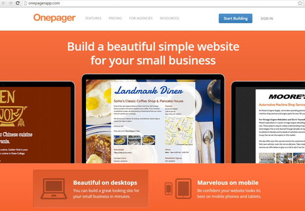 Five simple and powerful website building tools