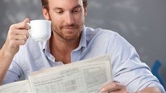 Afrikaans speakers prefer to read 'in die taal'