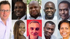 Contributors to this piece (top to bottom, L to R): Graham Cruikshanks, TBWA\Africa; Ken Kyaka, TBWA\Redhouse Kenya; Hunsa Chikaha, TBWA\ Khanga Rue, Tanzania; Tumiso Mabusela, TBWA\ Medcom, Botswana; Filipe Braga, TBWA\ Angola; Yosia Lukwago, TBWA\ Limelight, Uganda; Kobby Acquah-Hayford, TBWA\Markcom, Ghana; Kelechi Nwosu, TBWA\ Concept, Nigeria; and Sapi Bachi, TBWA\ Zimbabwe