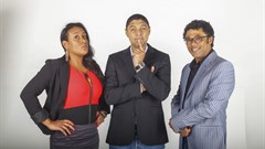 Mel Jones, Stuart Taylor and Oscar Petersen