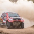 Toyota Gazoo Racing SA arrive safely in Argentina