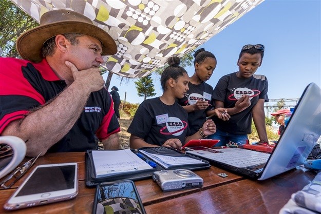 Girl power takes to space