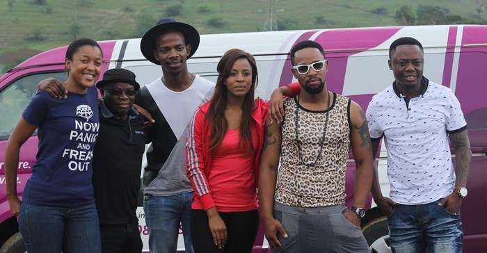 Contestants for the celebrity episode of Holiday Swap KZN.