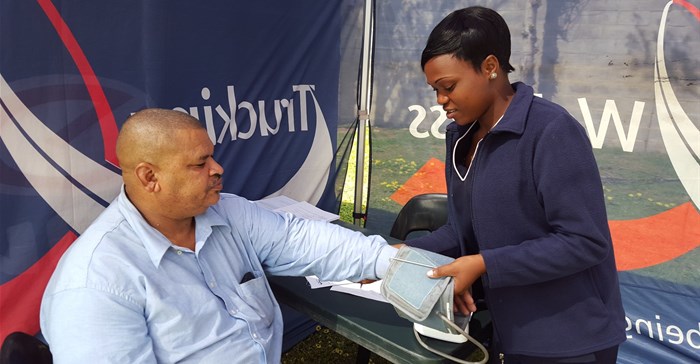 Truck driver Andre Carolissen, Benjamin Bus Services & Talent Xulu