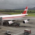 Simisa via  - Air Mauritius A340-300 parked at the gate at Sir Seewoosagur Ramgoolan International Airport in Mauritius