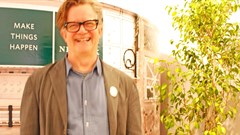 Image of Alex McDowell by Terry Levin.