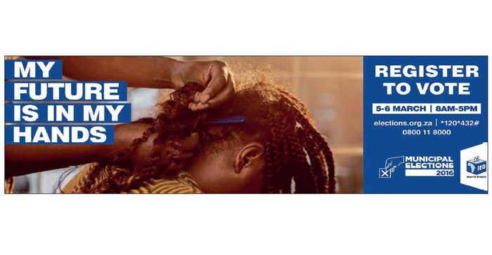 Screenshot of the ad.