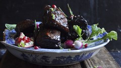 Beef Short Ribs with Pomegranate