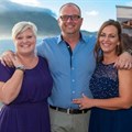 Tintswalo co-owner Lisa Goosen with Tintswalo Atlantic’s general managers Ryno and Melissa Du Rand