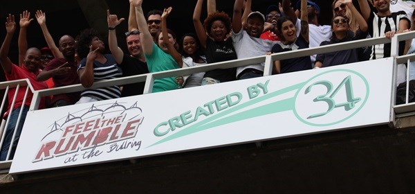 34 invites cricket fans to 'Feel The Rumble'