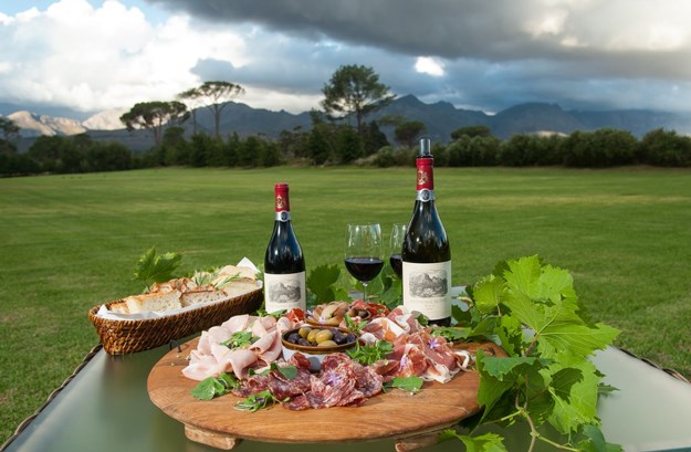 Shiraz & Charcuterie at Anthonij Rupert