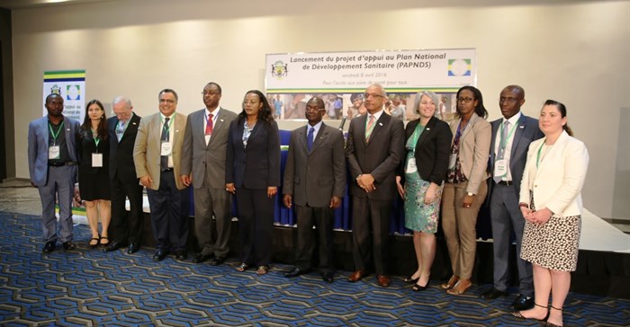 This launch saw a gathering of the different project development partners, including the WHO, the World Bank, the UNFPA, the AFD and UNICEF<p>(Source: Ministère de la Santé de la République Gabonaise)