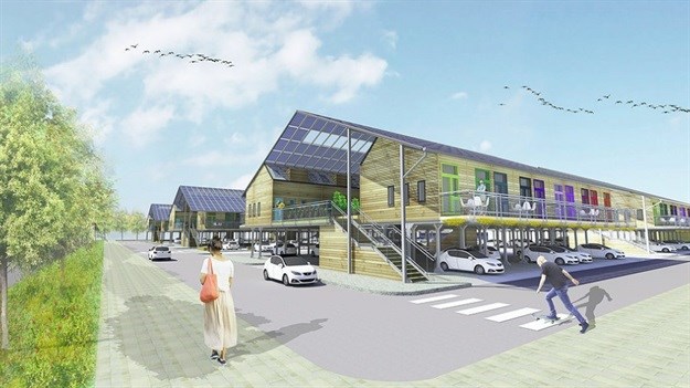 Zedfactory's pod homes are built on city car parks