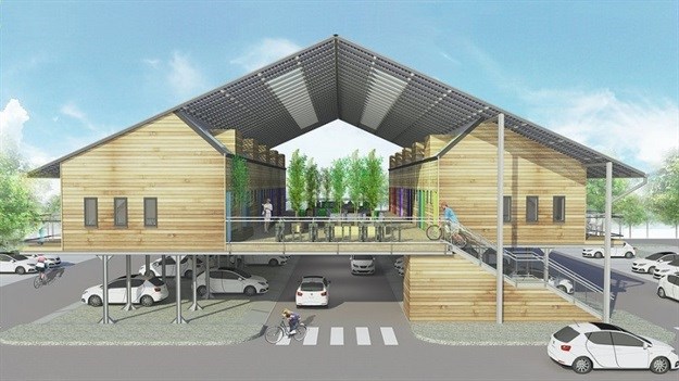 Zedfactory's pod homes are built on city car parks