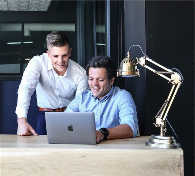 Ashley James and Crispin Inglis