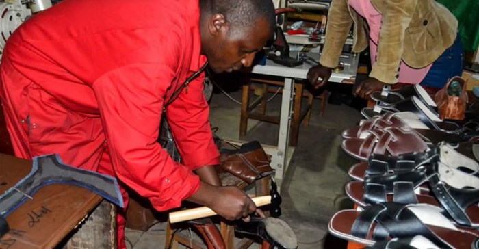 Micheal Habumugisha of Musanze in his workshop. Source: COMESA