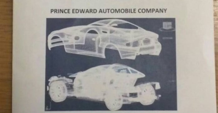 Zimbabwean high school students design car