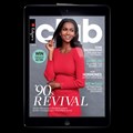 The June 2016 cover, displayed on iPad.